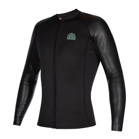 Mystic L/S Neoprene Vest Front Zip Men