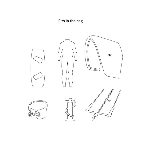 Prolimit Kitesurf Boardbag Golf Travel Light