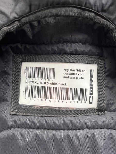 Demo 2020 CORE Xlite V1 Foil 8m Kite Only Used