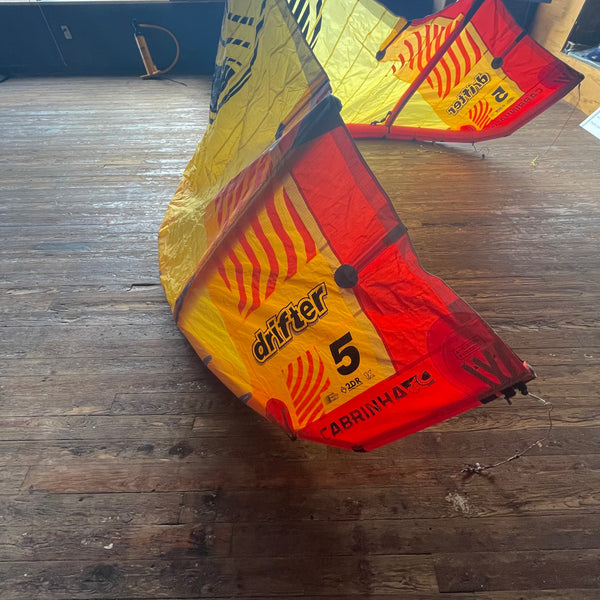 Demo 2019 Cabrinha Drifter 5m  Kitesurfing Kite only used