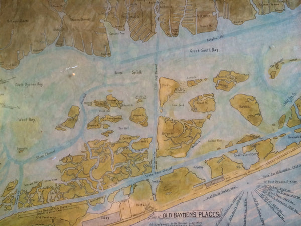 Map Of The Great South Bay